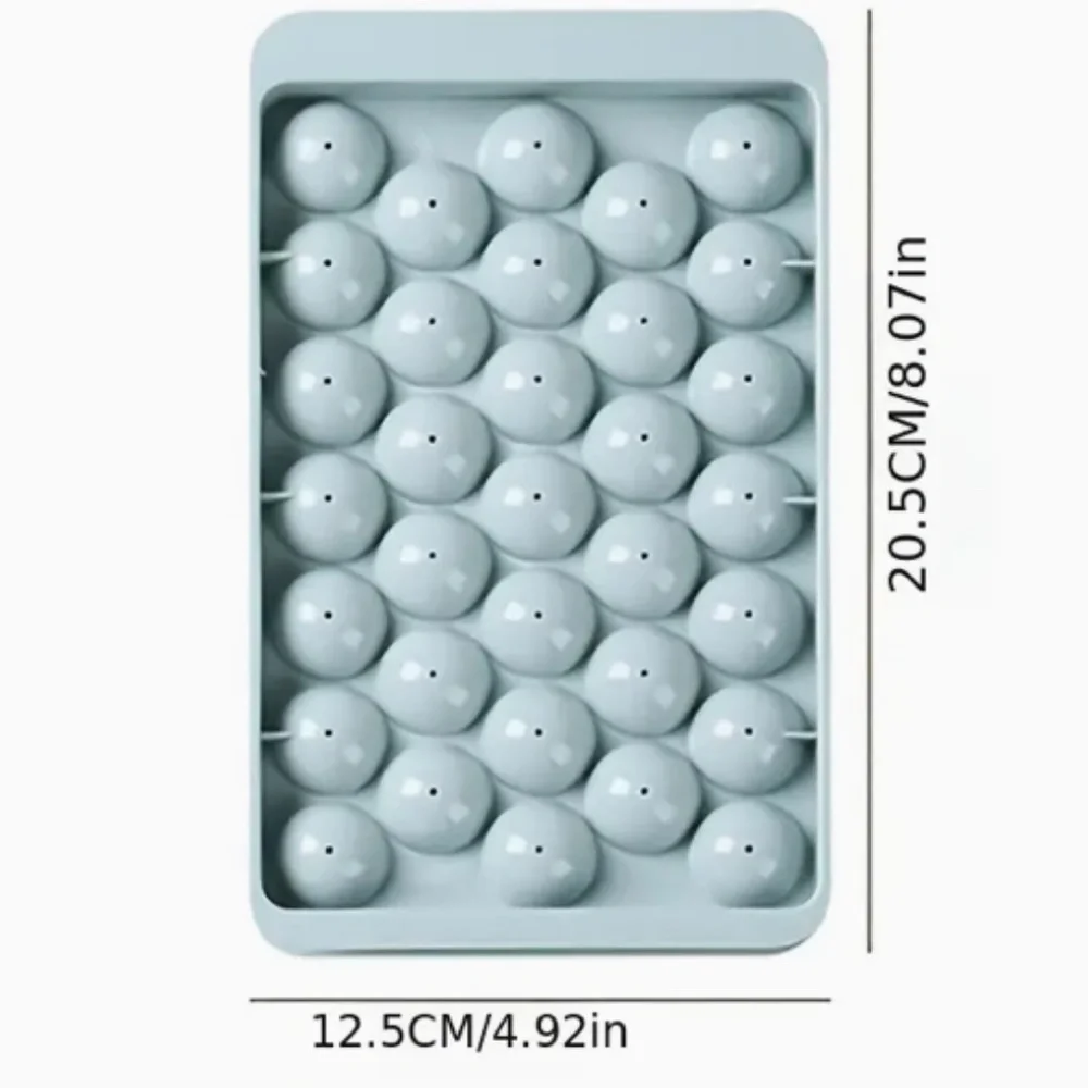 Ice Cube Tray - 33 Grids, Ice Ball Mold, Ball Shaped Ice Tray NEW